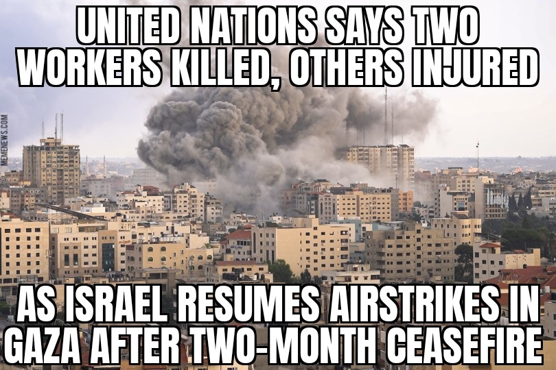 UN workers killed in gaza