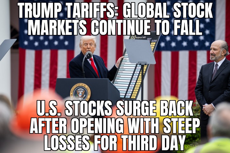 Stocks stumble on Trump tariffs