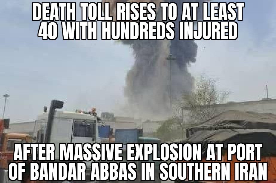Bandar Abbas port explosion