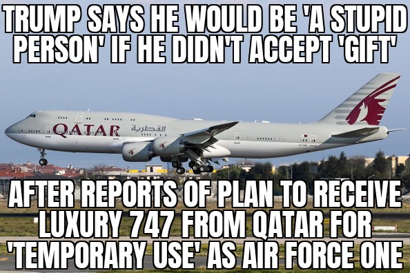 Qatar to ‘gift’ Air Force One