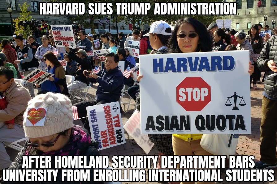 Trump admin bars Harvard international students