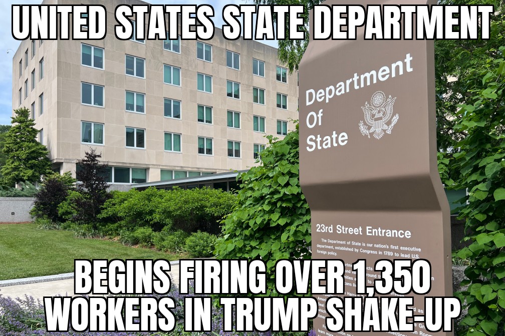 State Department begins firings