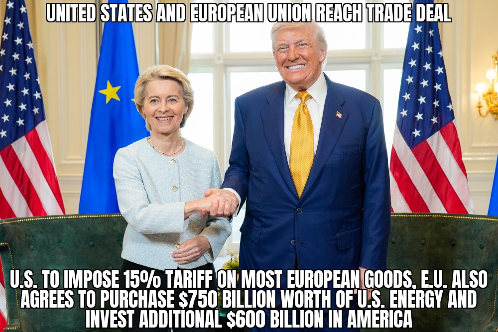EU and US reach trade deal