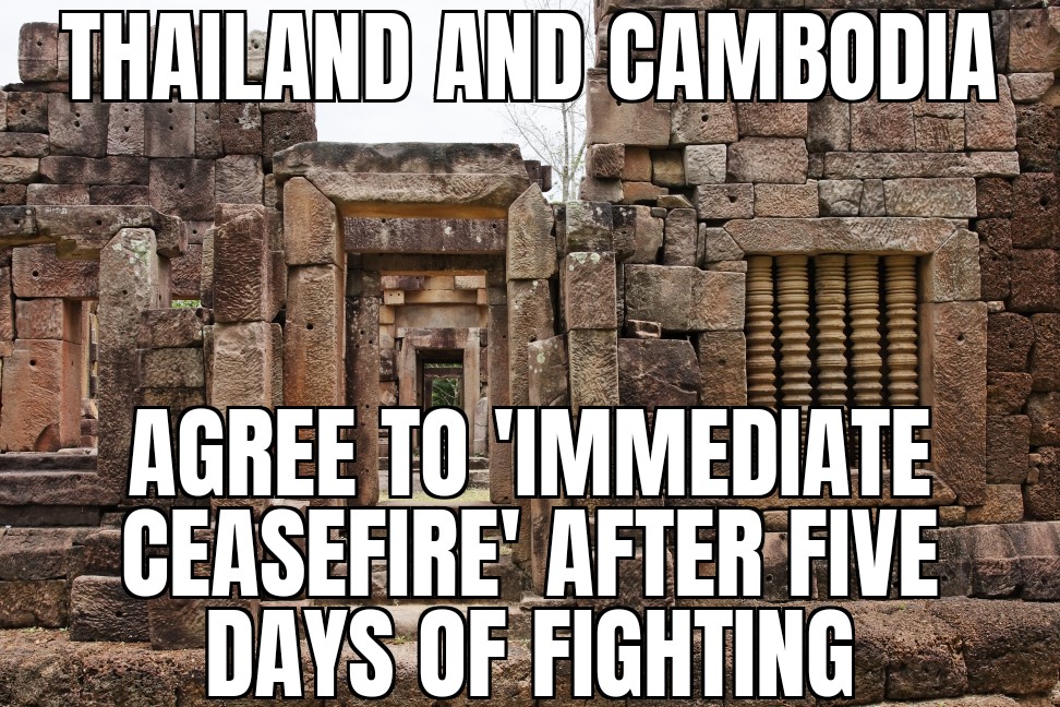 Thailand-Cambodia ceasefire