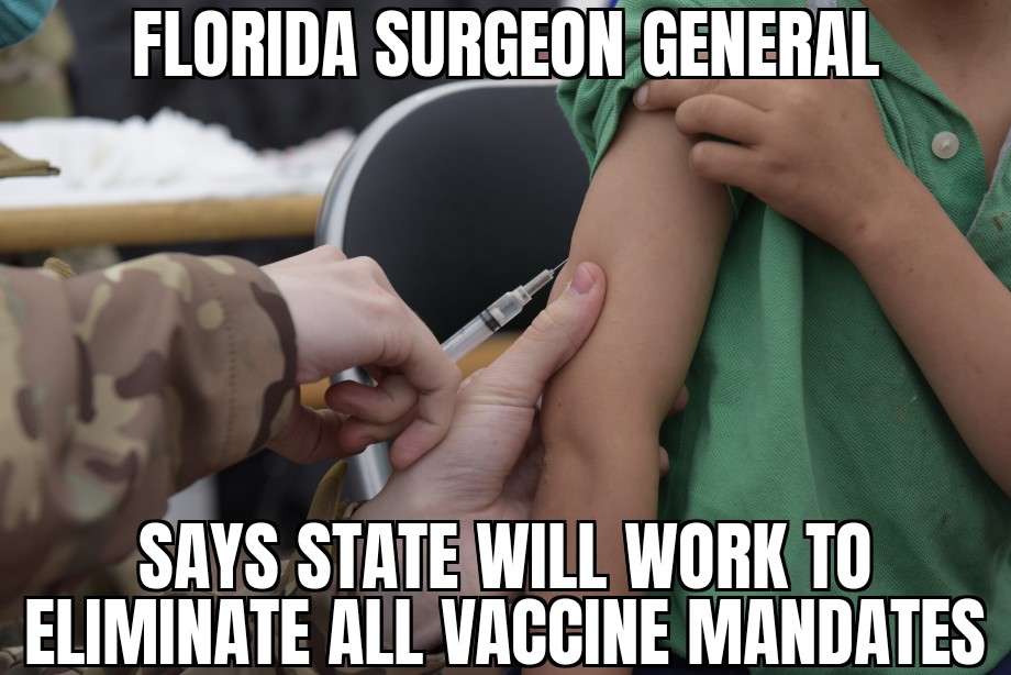 Florida to eliminate vaccine mandates