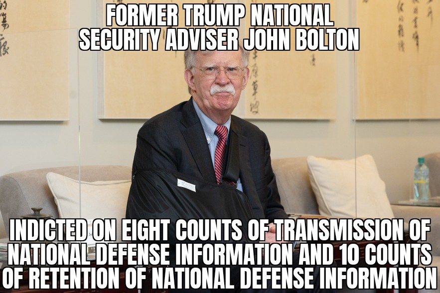 John Bolton indicted