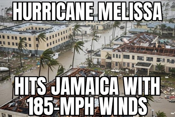 Hurricane Melissa hits Jamaica