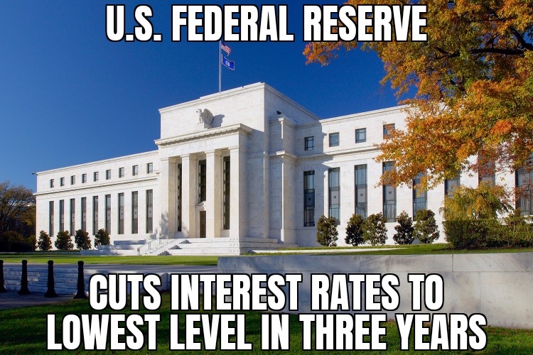 Fed cuts rates