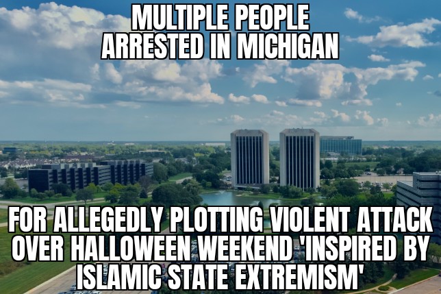 Halloween weekend terror plot