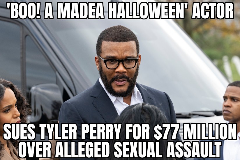 Tyler Perry sued for sex assault