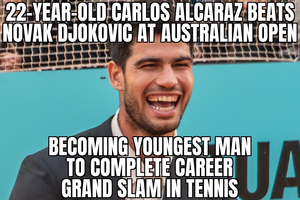 Carlos Alcaraz completes career grand slam