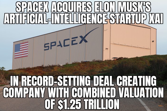 SpaceX buys xAI
