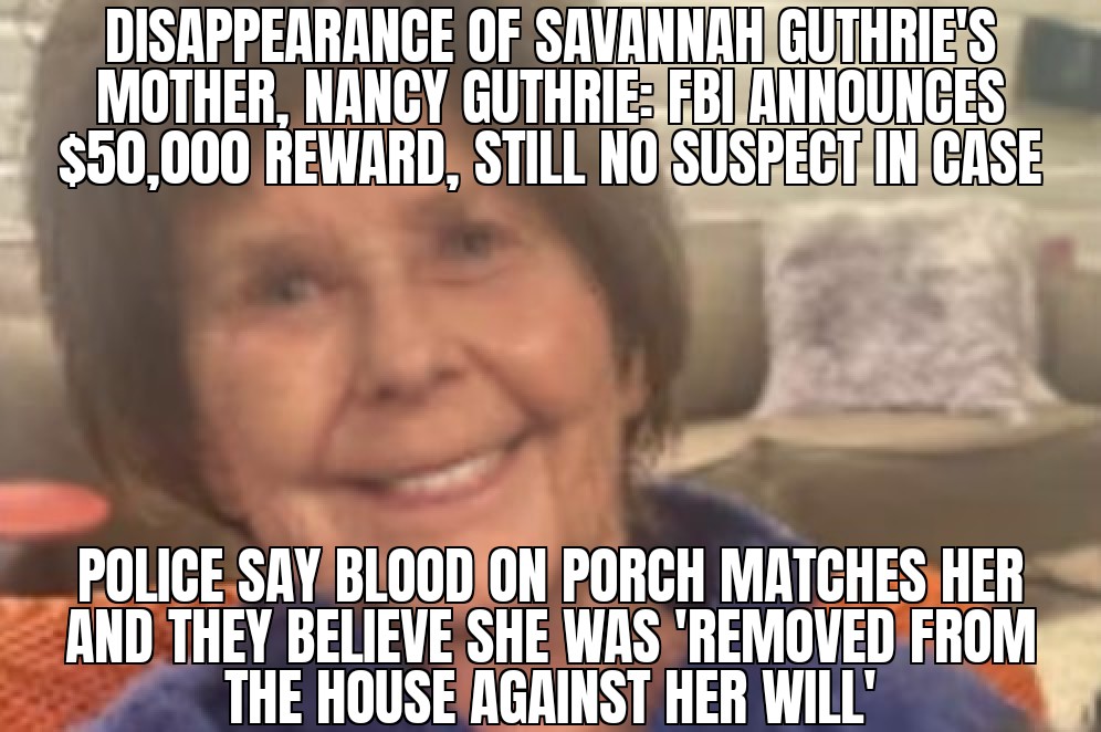 Nancy Guthrie disappearance