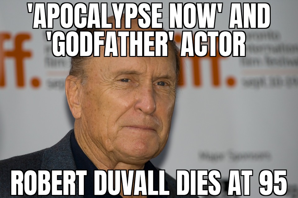 Robert Duvall dies