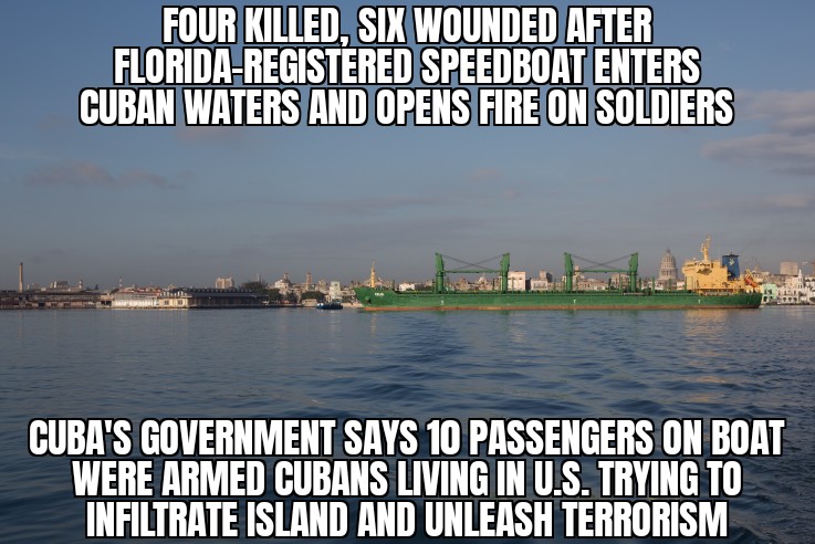 Cuba Florida boat shooting