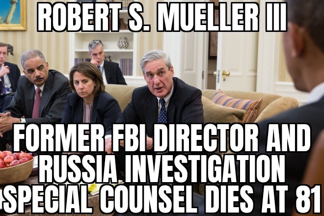 Robert Mueller dies