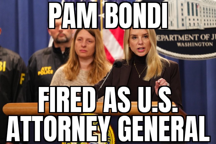 Pam Bondi fired