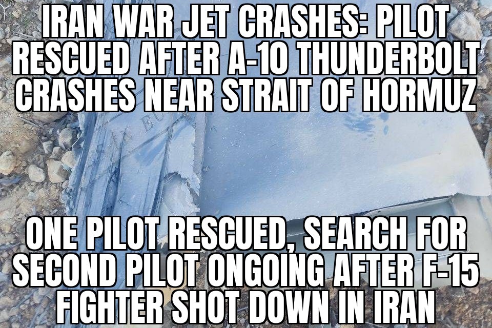 U.S. fighter jets go down in Iran