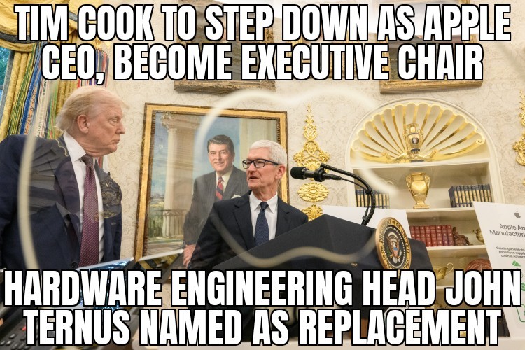 Tim Cook to step down as Apple CEO