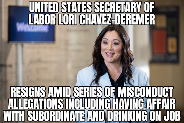 Lori Chavez-DeRemer resigns as Labor Secretary