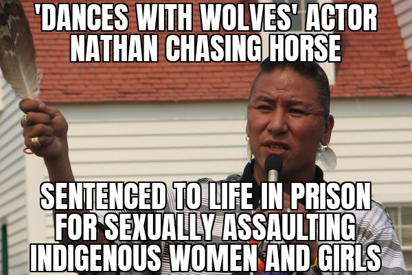Nathan Chasing Horse sentenced to life