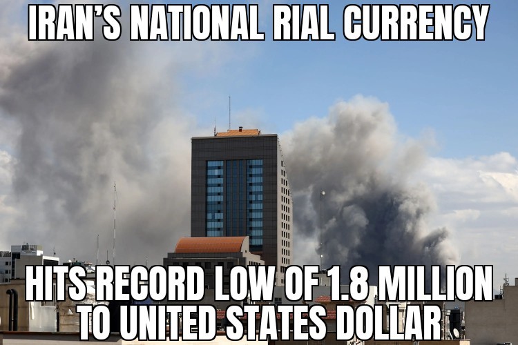 Iran rial hits record low