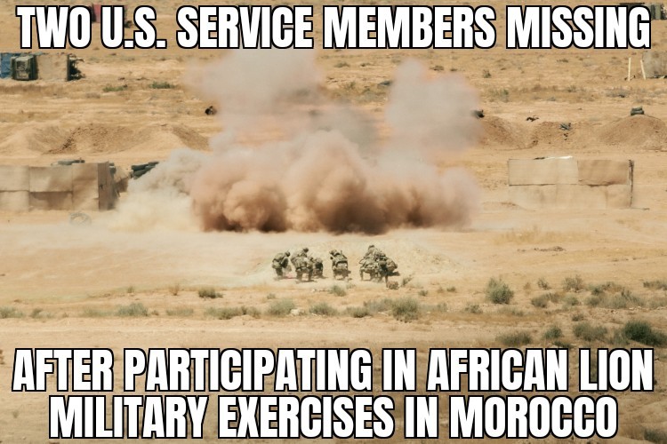 U.S. service members missing in Morocco