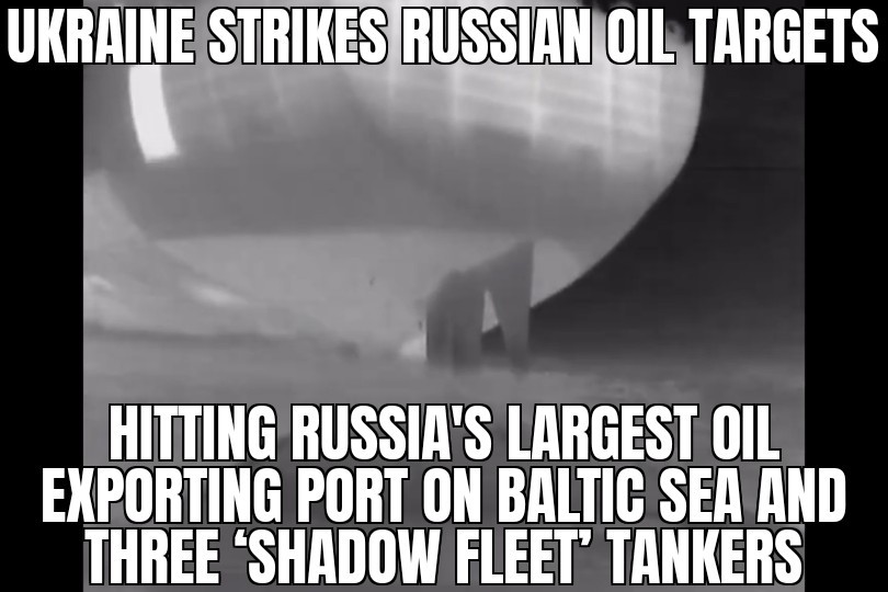 Ukraine strikes Russia oil targets
