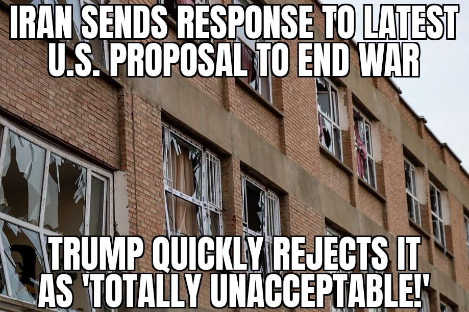 Trump rejects Iran proposal