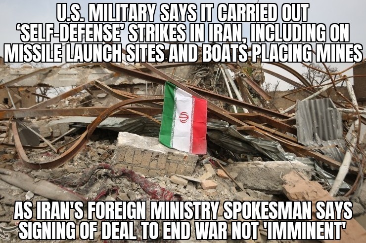 U.S. strikes targets in Iran