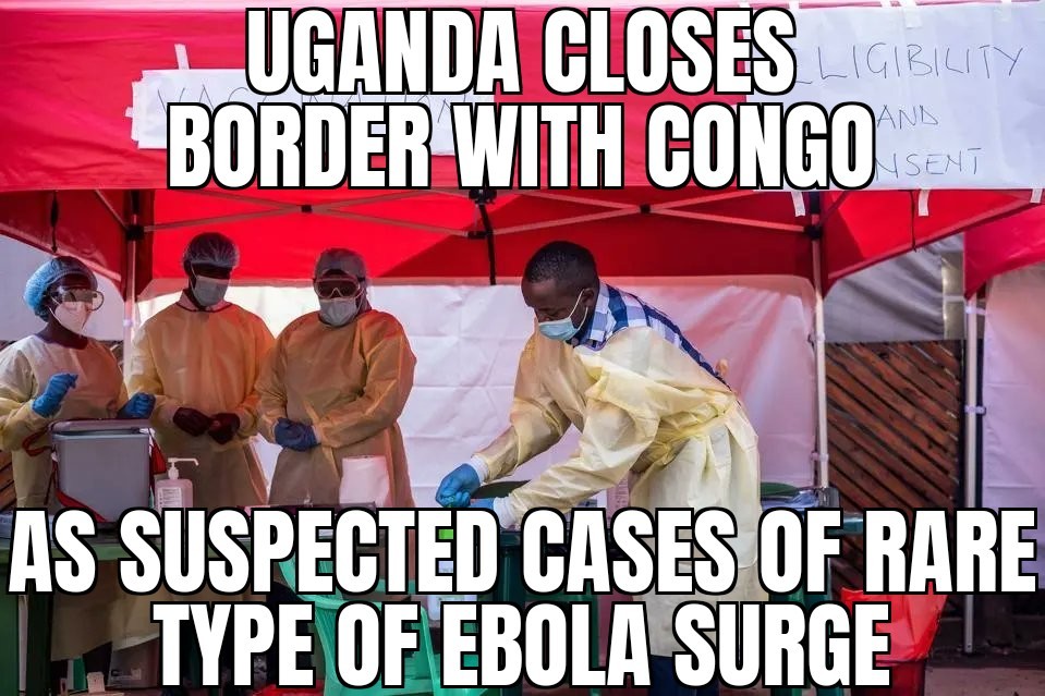 Uganda closes border with Congo over ebola