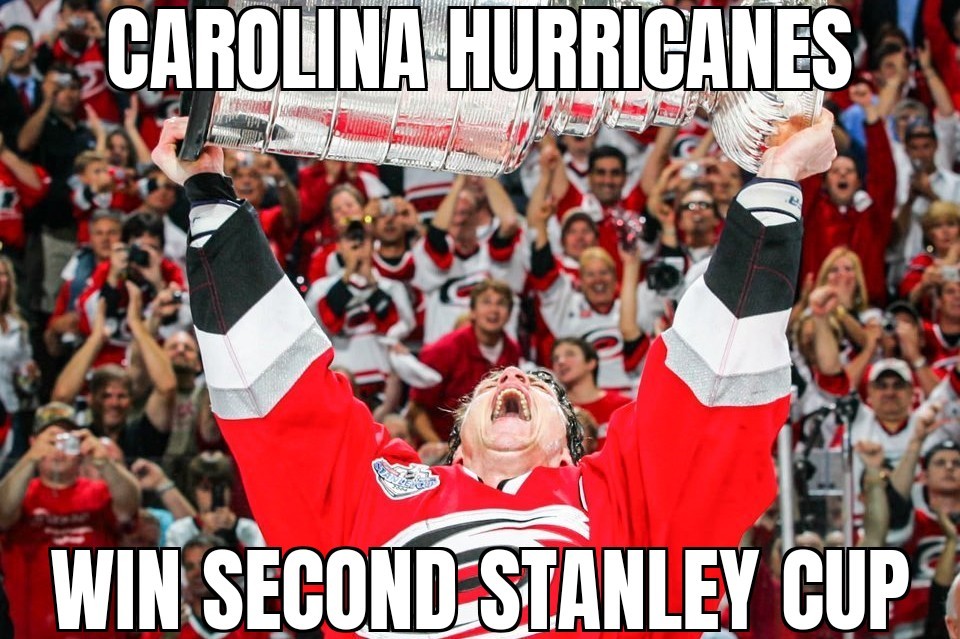 Carolina Hurricanes win Stanley Cup