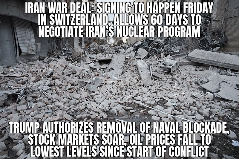 Iran war deal details