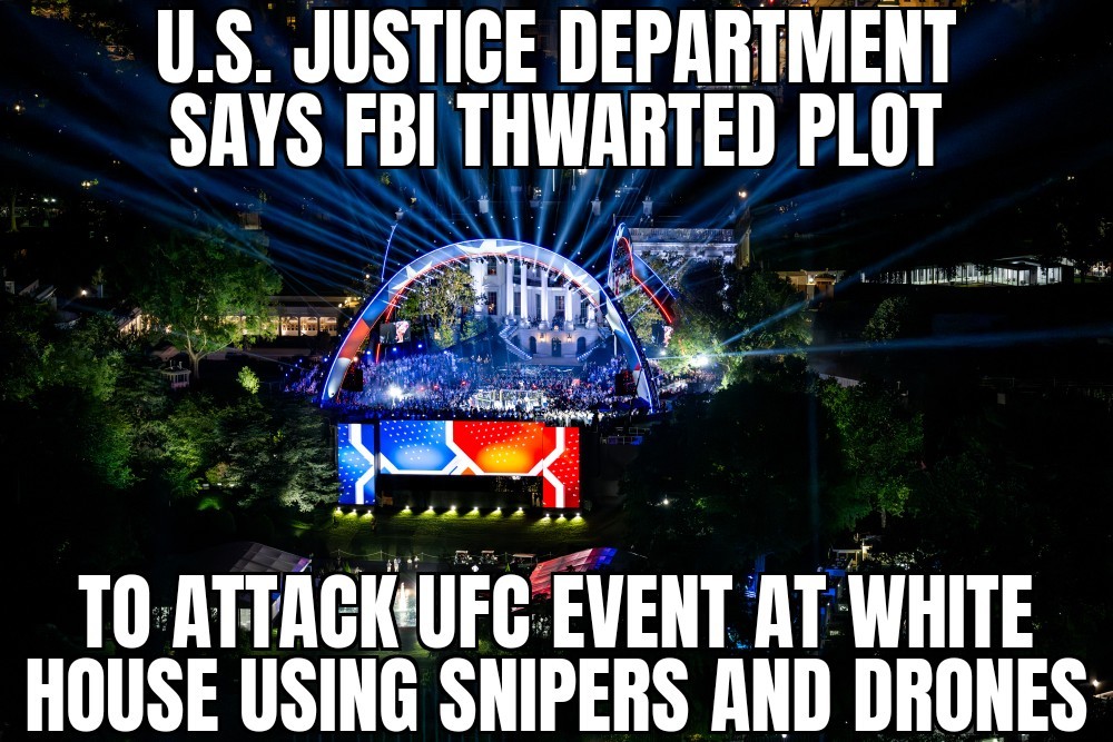 FBI thwarted plot to attack UFC Freedom 250