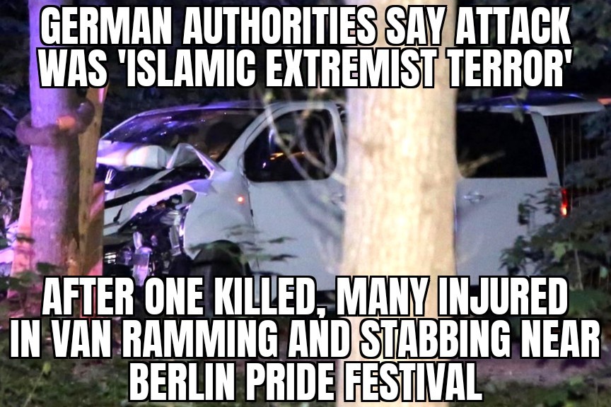 Berlin pride ramming