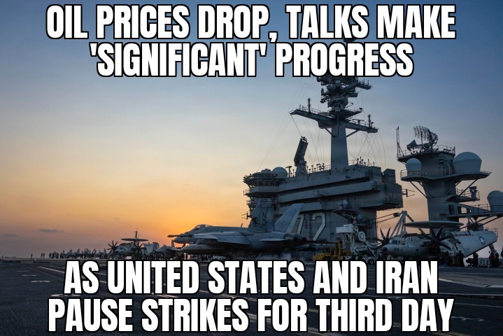 U.S. and Iran pause strikes