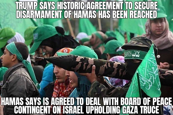 Hamas disarmament deal