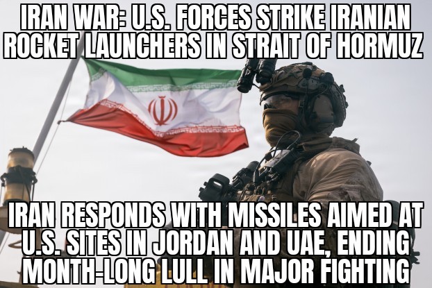 United States and Iran trade attacks