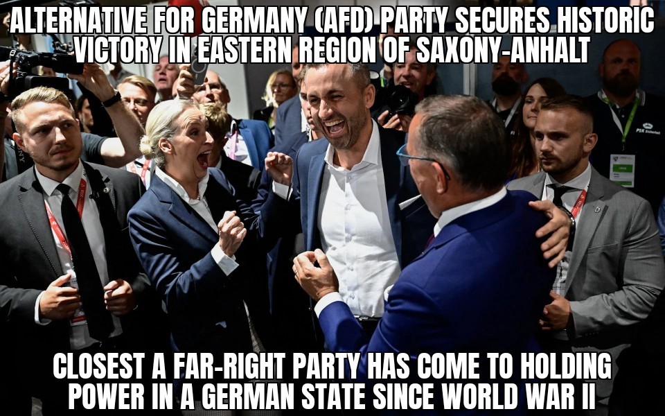 AfD wins in eastern Germany