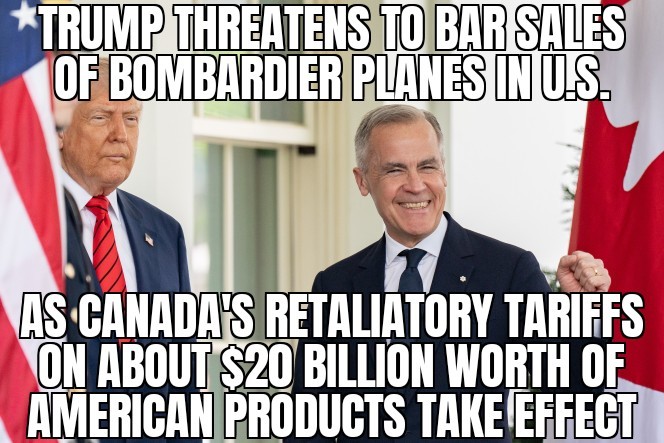 Canada tariffs take effect