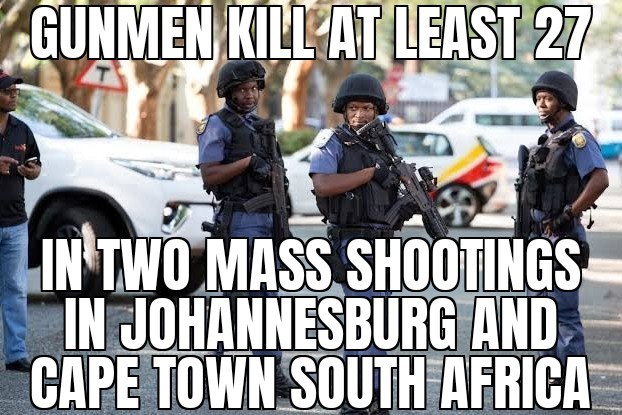South Africa shootings