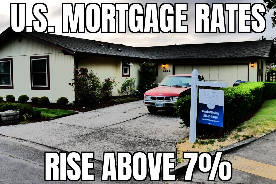 Mortgage rates up