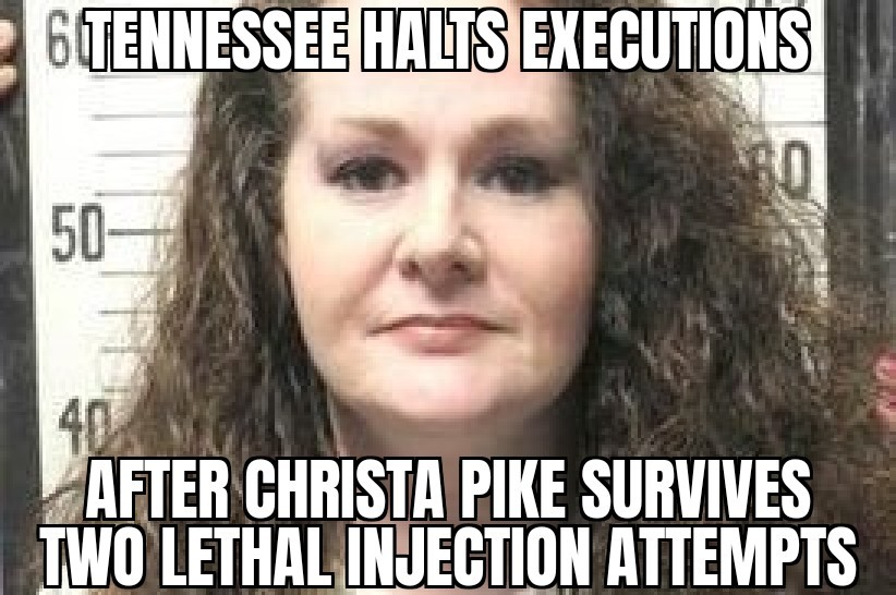 Christa Pike survives execution