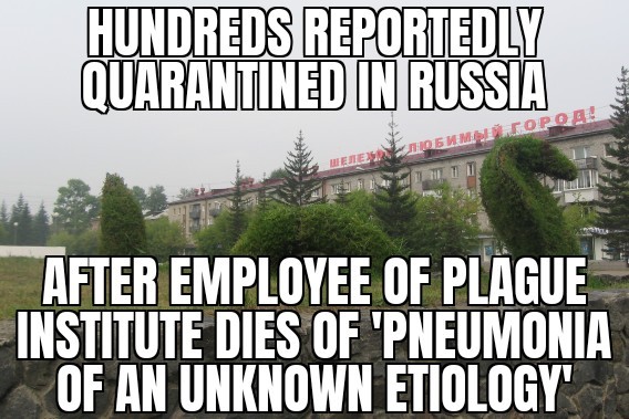 Russia plague death