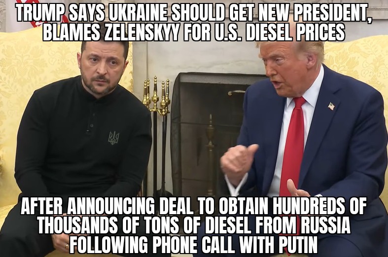 Trump Russia diesel deal