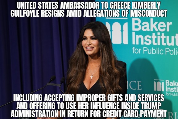 Kimberly Guilfoyle resigns